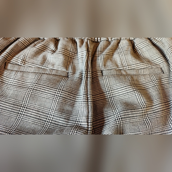 LOFT Houndstooth Plaid Pull On Pants Dress Pants Size XS - Picture 7 of 9